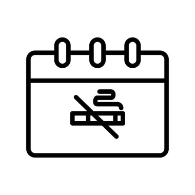 Takvim simgesi, vektör illüstrasyon tasarımı