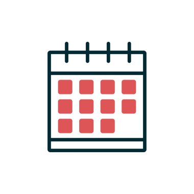calendar, planner. simple vector  illustration