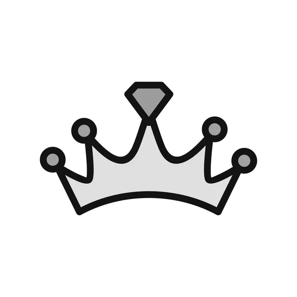 Crown Icon Vector Illustration — Stock Vector