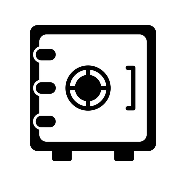 Safe Box Icon Vector Illustration — Διανυσματικό Αρχείο