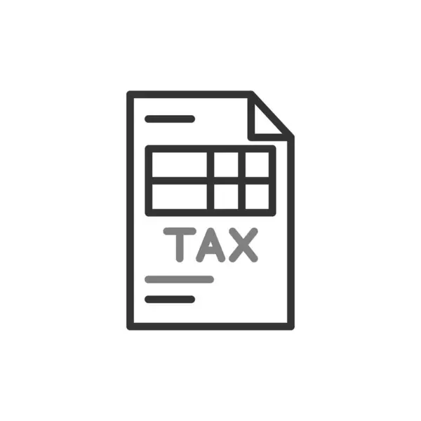 Steuervektor Symbol Für Dünne Linie — Stockvektor