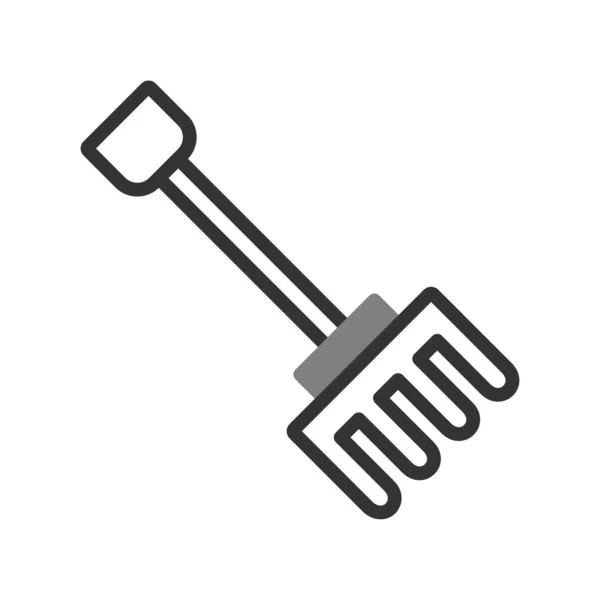 Pitchfork Icon Vector Illustration — Image vectorielle
