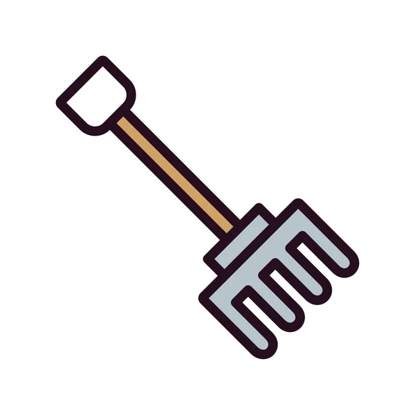 Pitchfork Icon Vector Illustration — Stockový vektor