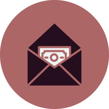 zarf posta vektör simgesi modern düz tasarım biçimi