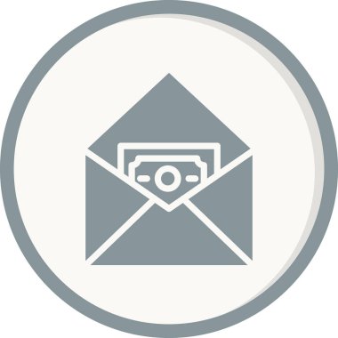 posta simgesi, vektör illüstrasyonu