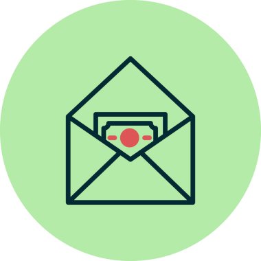 posta zarf vektör çizim 