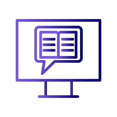 Seo modern web simgesinin vektör illüstrasyonu