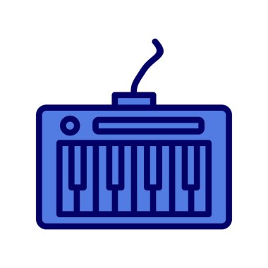 Synthesizer simge vektör çizim