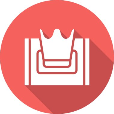 Doku kutusu simgesi, vektör illüstrasyonu