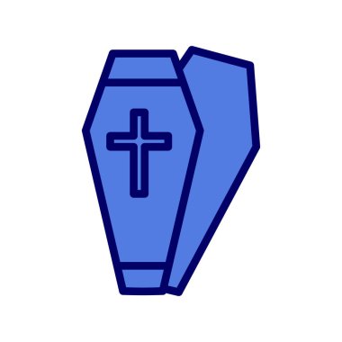 Tabut. Web simgesi basit illüstrasyon 