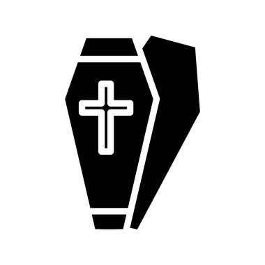 Tabut. Web simgesi basit illüstrasyon