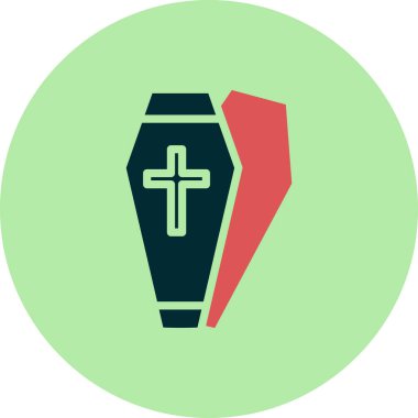 Tabut simgesinin vektör illüstrasyonu