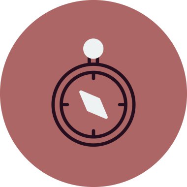 Pusula simgesi vektör resimlemesi