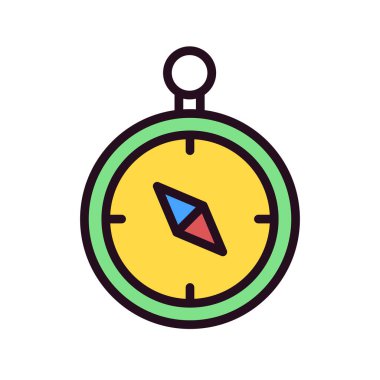 Pusula simgesi vektör resimlemesi