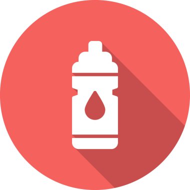 su şişesi simgesi, vektör illüstrasyon tasarımı