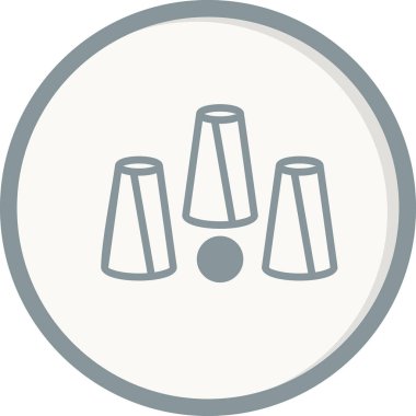 Cups Oyun vektör simgesi