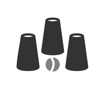 Cups Oyun vektör simgesi