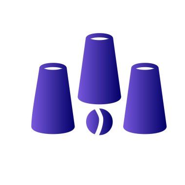 Cups Oyun vektör simgesi