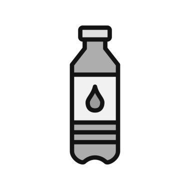 su şişesi simgesi, vektör illüstrasyon tasarımı