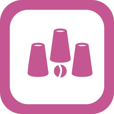 Cups Oyun vektör simgesi