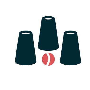 Cups Oyun vektör simgesi