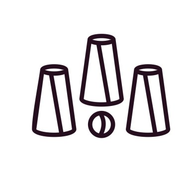 Cups Oyun vektör simgesi