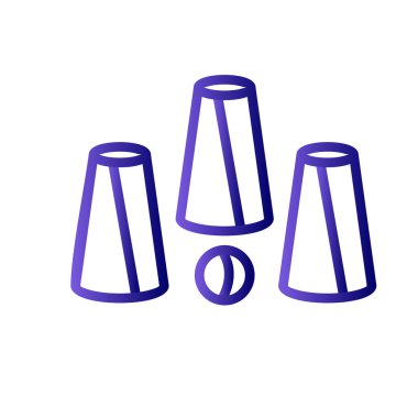 Cups Oyun vektör simgesi