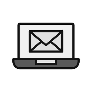 İleti vektör illüstrasyon tasarımı içeren e- posta