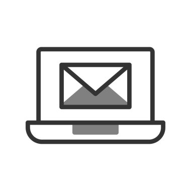 İleti vektör illüstrasyon tasarımı içeren e- posta