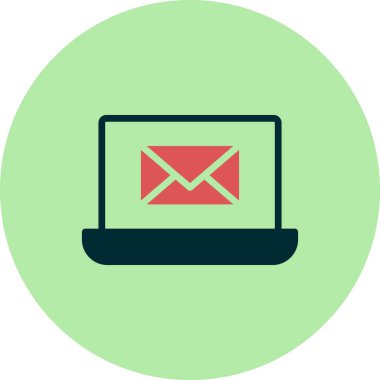 İleti vektör illüstrasyon tasarımı içeren e- posta