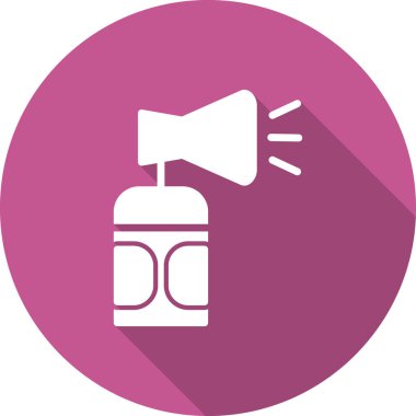 Air Horn simgesi vektör illüstrasyonu