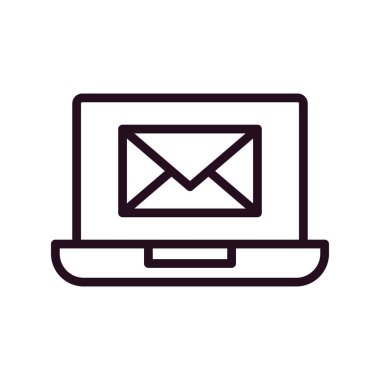 İleti vektör illüstrasyon tasarımı içeren e- posta