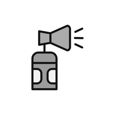 Air Horn simgesi vektör illüstrasyonu