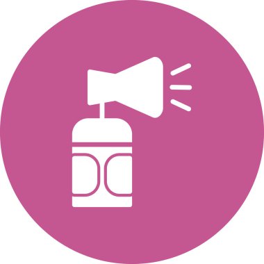 Air Horn simgesi vektör illüstrasyonu