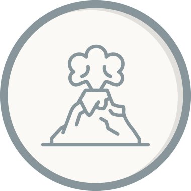 Patlama. Web simgesi, illüstrasyon 