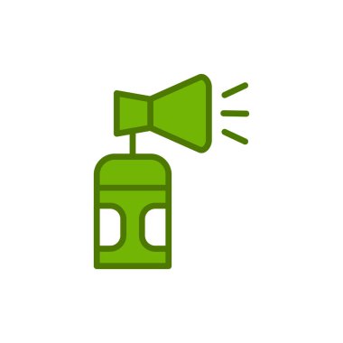 Air Horn simgesi vektör illüstrasyonu