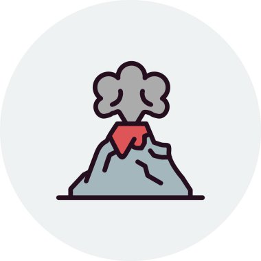 Patlama. Web simgesi, illüstrasyon 