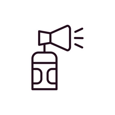 Air Horn simgesi vektör illüstrasyonu