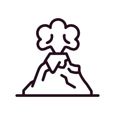 Patlama. Web simgesi, illüstrasyon 