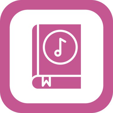 Kitap simgesi, modern vektör illüstrasyon tasarımı