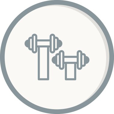 Halter düz vektör simgesi