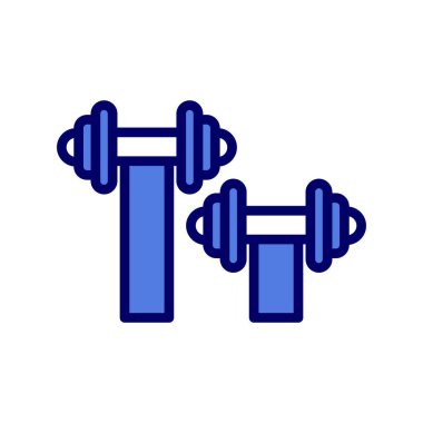 Halter düz vektör simgesi