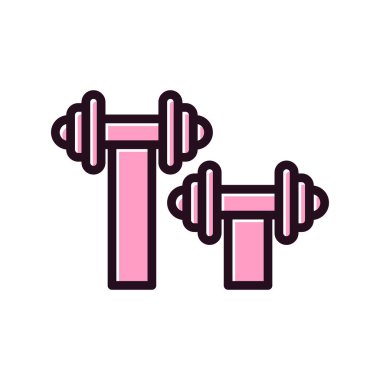 Halter düz vektör simgesi