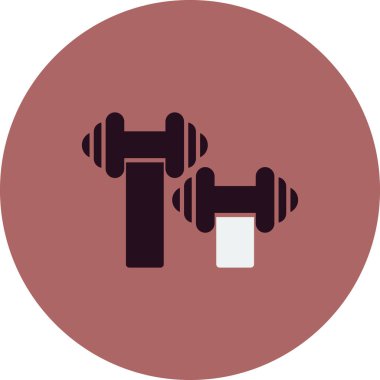 Halter düz vektör simgesi