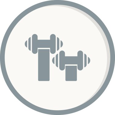 Halter düz vektör simgesi