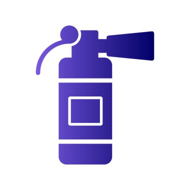 Yangın söndürme ikonu. Web için gaz hidrantı vektör simgelerinin basit çizimi