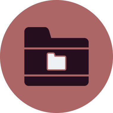 Dosya. Web simgesi basit illüstrasyon