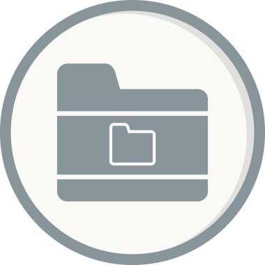 Dosya. Web simgesi basit illüstrasyon