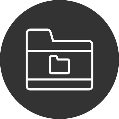 Dosya. Web simgesi basit illüstrasyon
