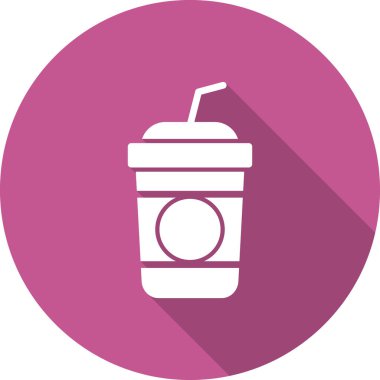 kahve fincanı simgesi, vektör illüstrasyonu  